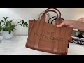 MARC JACOBS The Tote Bag | Comparison of the Small, Mini, Leather & Canvas