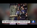 Fisk University gymnast makes history