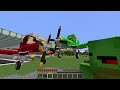 Mikey and JJ built GUNDAM in Zombie Apocalypse in Minecraft !