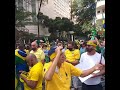 Manifestação em apoio ao presidente Jair Bolsonaro