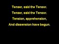 Tenser, said the Tensor - D Major