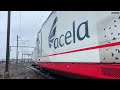 Horn Action! Amtrak’s Alstom ‘Avelia Liberty’ from Westport to New London & Old Saybrook | ALMTrains
