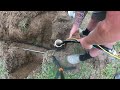 How to install a pitless adapter and well pump.
