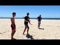 AVP Coach Teaches Athlete the KEYS TO GREAT Footwork for Spiking a Volleyball