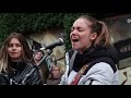 Allie Sherlock busking over 5 years. 11 to 16 years old.