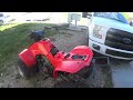 1987 Suzuki QuadSport LT230E - First Clean-Up - Is the frame really twisted?? #Quadsport230