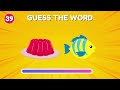 Guess the Word by Emoji | Emoji Quiz Challenge 2024