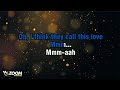 Elliot James Reay - I Think They Call This Love - Karaoke Version from Zoom Karaoke