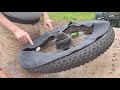 Rear Flat Tire repair on Ecotric bike