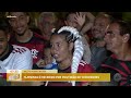 Flamengo é recebido por multidão de torcedores na orla de Atalaia - SE no Ar