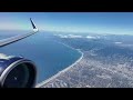 DELTA A321NEO SPEEDING OUT OF LAX!!!! Engine View! Beautiful LA Weather! W/ ATC Audio