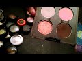 ASMR Show & Tell MAC Eyeshadow Collection Pt. 3 (whispering, gum chewing, tapping & more)