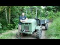Homemade 420cc Predator powered articulating 4X4 dump truck question & answer