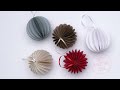 DIY Honeycomb Ball Ornament (Cardstock) | Paper Craft Ideas