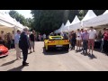 Chevy Z06 revving at Goodwood Moving Motor show