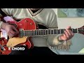 C'MON EVERYBODY Eddie Cochran guitar lesson on a Gretsch G6120 Nashville edition