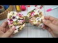 PERFECT SIZE for a Simple Bow 😍 How to Make a Beautiful Bow out of Fabric