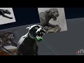 Adding an Panther to my Ork Shaman - Oculus Medium - PART3 -