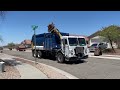 Waste Connections of Arizona Tucson Peterbilt 520 Heil Python 397