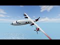Real Airplane Crashes Recreation in BeamNG Drive #5