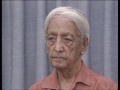 On thought being responsible for confusion | J. Krishnamurti