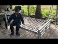 Detachable Bed making, Step by Step,, bed size 54