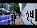 Seoul City🇰🇷 Walking from Yongsan to Sinchon Street •[4k] Seoul, Korea