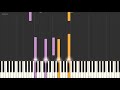 Evening Waves - Peder B. Helland [Piano Tutorial with Synthesia]