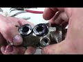 Master cylinder brake re-seal  Remise en état d'un maitre cylindre.