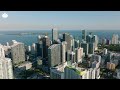 FLYING OVER MIAMI (4K UHD) - Relaxing Music Along With Beautiful Nature Videos #2