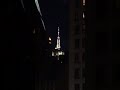 Empire State Building Light Show