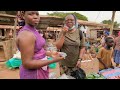 Mass food market day in Ada Ghana.  $20 weekly shopping.Cost of living in Ghana 2024.@truemamle6184