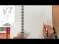 Drawing Process | Bride Frieren |Symmetry Challenge | Draw Session with Relax Music | No Talk