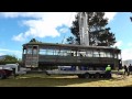 Recovery of Hobart Tram 116 from Huonville, Tasmania