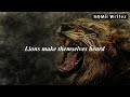 Wisdom Of Lion - Embracing the Lion Mentality - Best Motivational Documentary