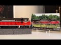 Providence and Worcester HO Scale Model and Real Train