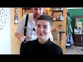 Buzz Cut Transformation! She's Growing it out TUTORIAL | Women's Barbershop HFDZK