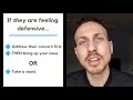 How to deal with defensiveness and defensive people