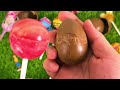 Satisfying Video | Unboxing GIANT Rainbow Lollipop Candy with Yummy Sweets Cutting ASMR