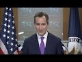 LIVE: State Department briefing with Matthew Miller