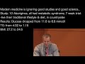 PAUL MASON d: |  ABORIGINES on traditional diet:  GLUCOSE in 1/2   TG DOWN 300%