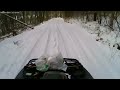Riding 4-Wheelers In Snow! (Putting Corn Out)