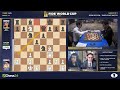 Carlsen Checking Caruana's Interesting Game | FIDE World Cup 2023