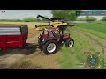 New CR10.90 Full Animated, Barley Harvesting Collecting Bale│La Campagne Angevine│FS 22│Timelapse#13