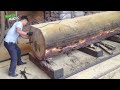 The World's Largest Wood Factory // How Will You Process This Giant Tree?