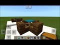 Amazing! Wood Table | Minecraft PE Furniture #4