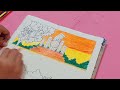 How to draw scenery of 21 st February step by step very easy