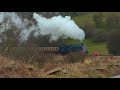 Three A4s (60007, 60009, 60019) and V2 'Green Arrow' No 4771 at the NYMR Spring Steam Gala 2008