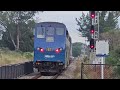 Eveving Tri Rail and Amtrak trains at Mangonia Park 1/4/24