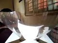 DIY hologram 3D mini theater made easy for IPad projection.